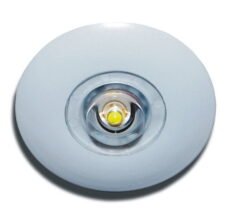 LED down light with open area lens