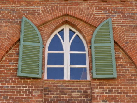 Window shutters open