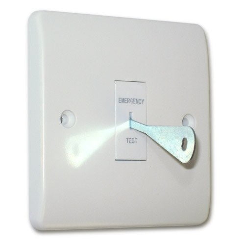 Emergency Lighting test key switch