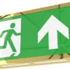 Shiny Brass emergency exit box