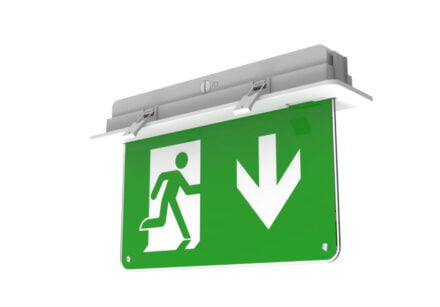 X-RZ3M Recessed Emergency Exit sign