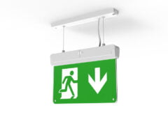 X-RZ3M Wire Suspended mounted Emergency Exit sign