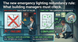 Emergency Lighting Redundancy 2 Lights